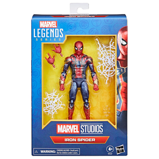 Marvel Iron Spider articulation poses enable dynamic display options