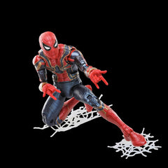 Marvel Iron Spider premium deco enhances movie like presentation on shelf