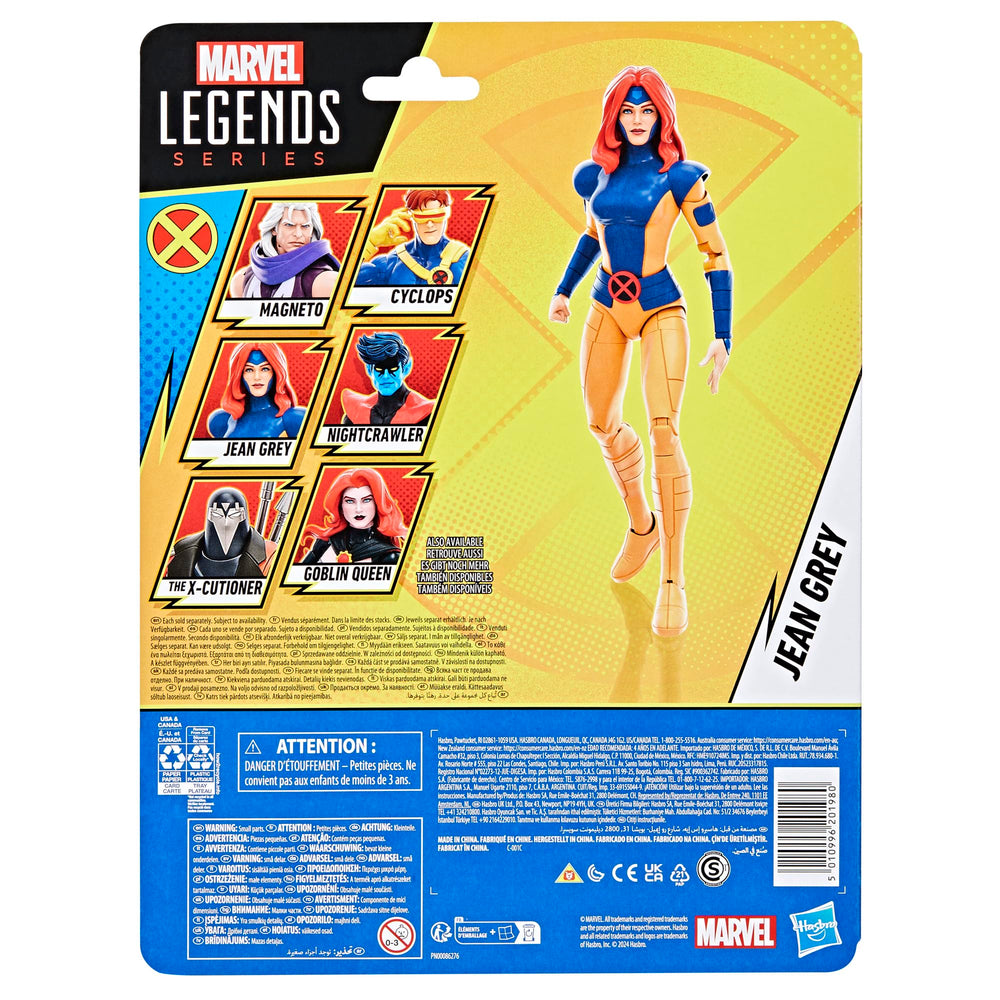 Marvel Jean Grey figure accessories set enhances dynamic poseability and display options.