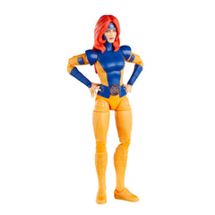 Marvel Jean Grey figure hands and head swap for versatile poses.