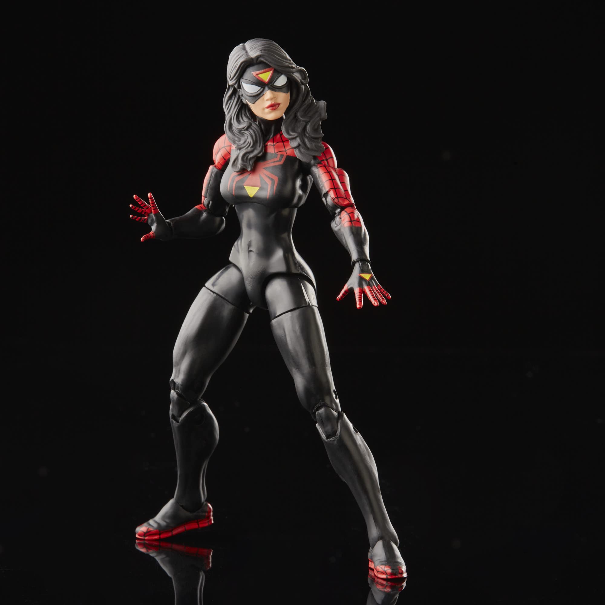 Marvel Legends Spider-Woman back view reveals detailed sculpt