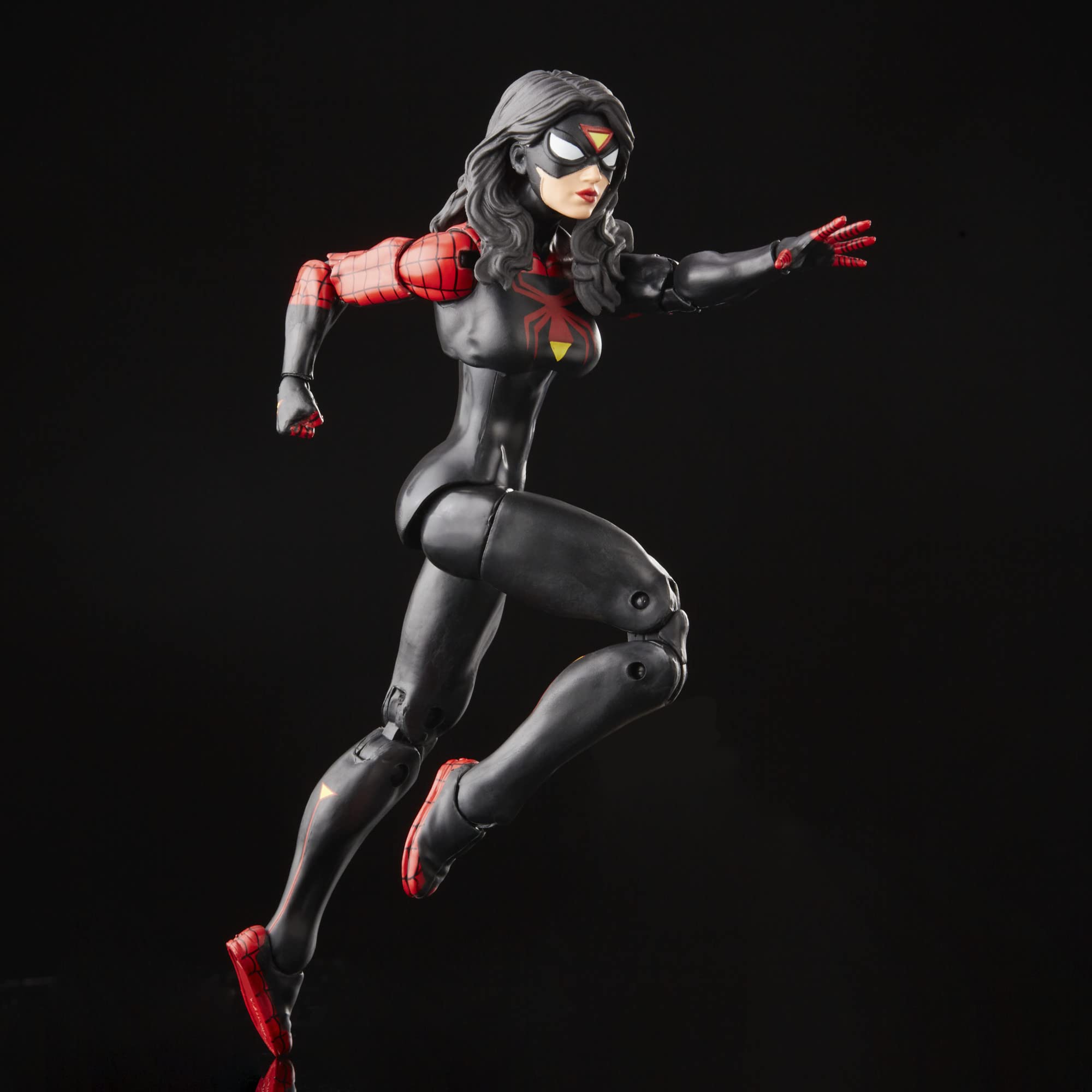 Marvel Legends Spider-Woman packaging and accessories included