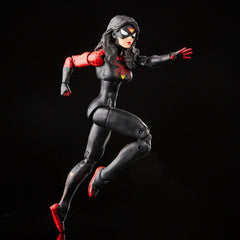 Marvel Legends Spider-Woman packaging and accessories included