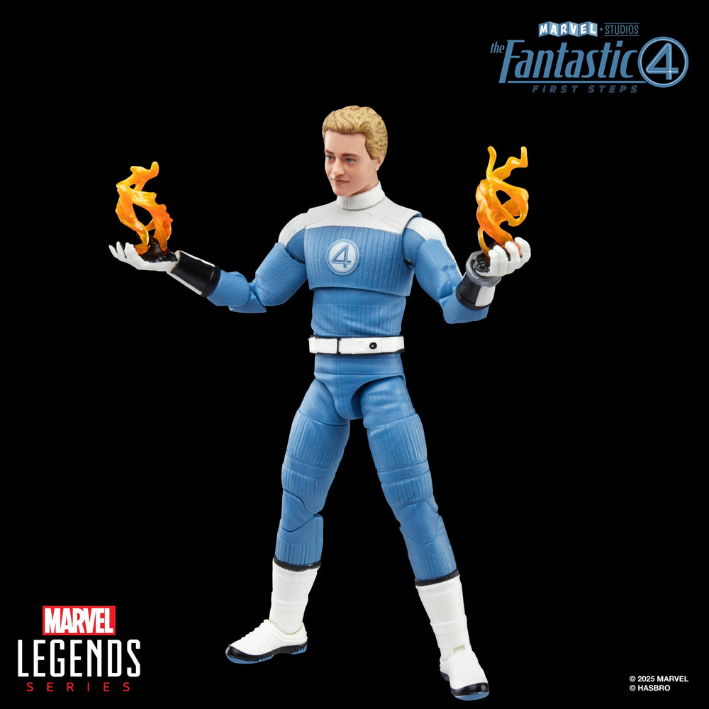 Marvel Johnny Storm articulation points enable varied poses and storytelling