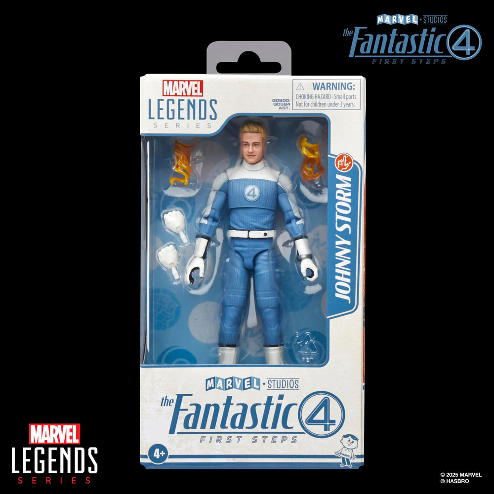 Marvel Johnny Storm flame FX attachment enables dynamic poses
