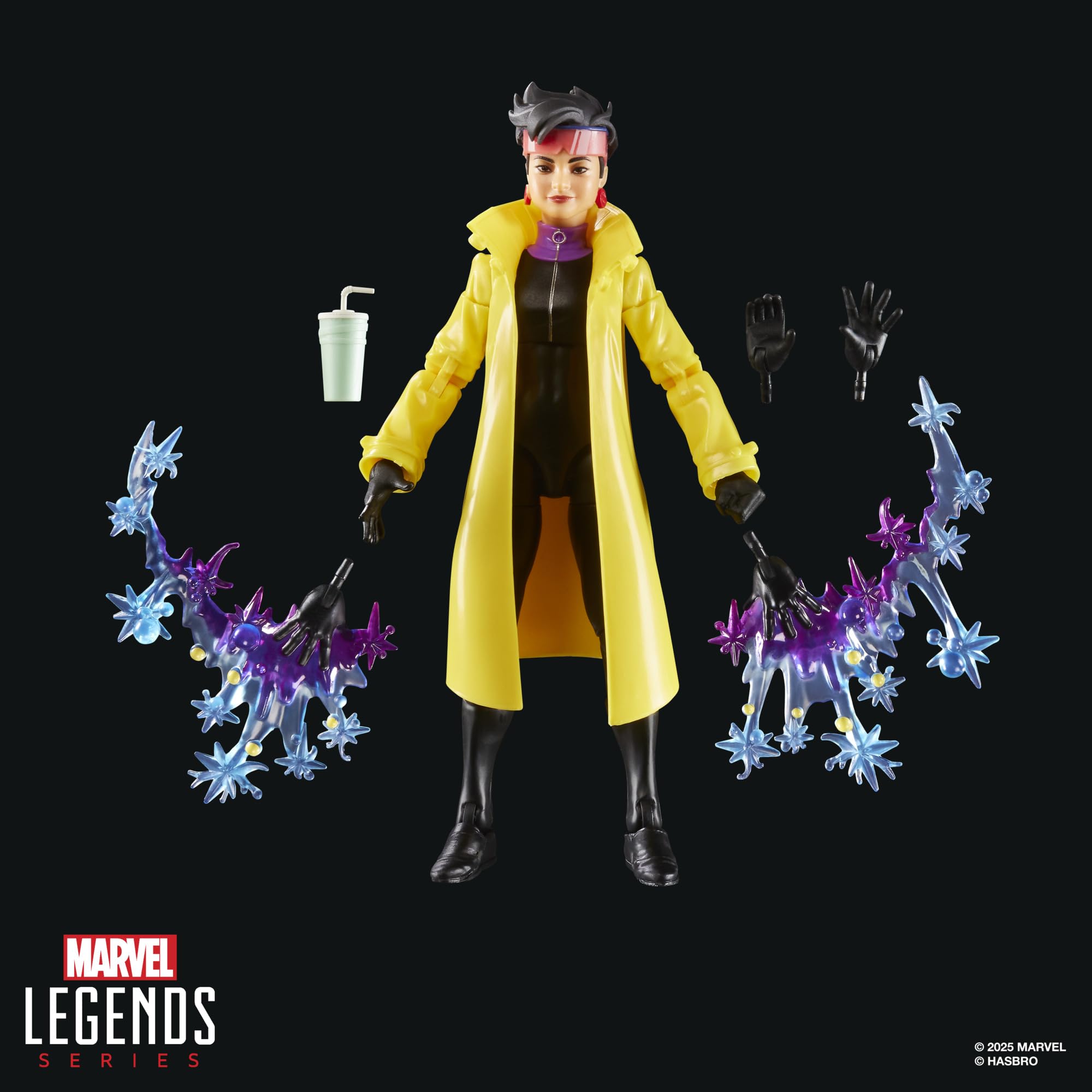 Marvel Jubilee energy plasmoid power FX in action-ready display setup.
