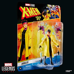 Marvel Jubilee action figure cohesive with X-Men team for impressive display.