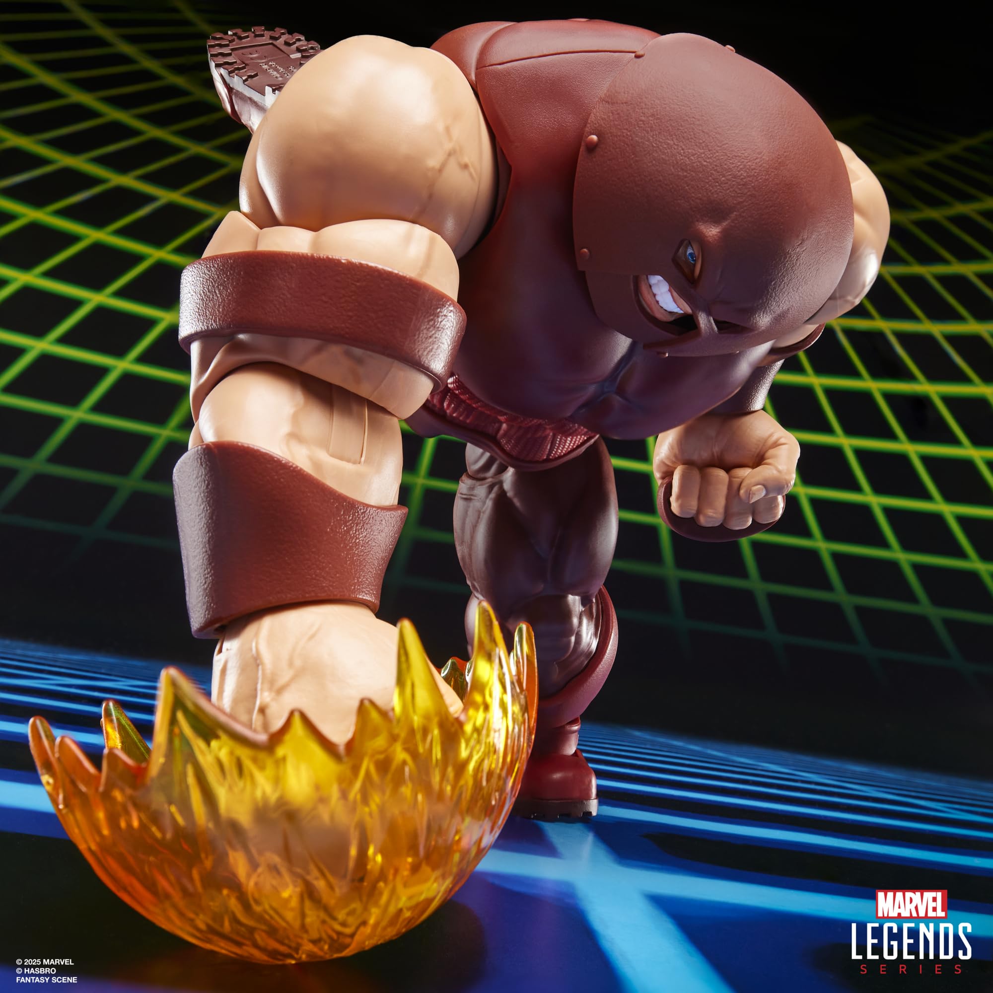 Marvel Juggernaut Gamerverse dynamic pose showing extensive articulation