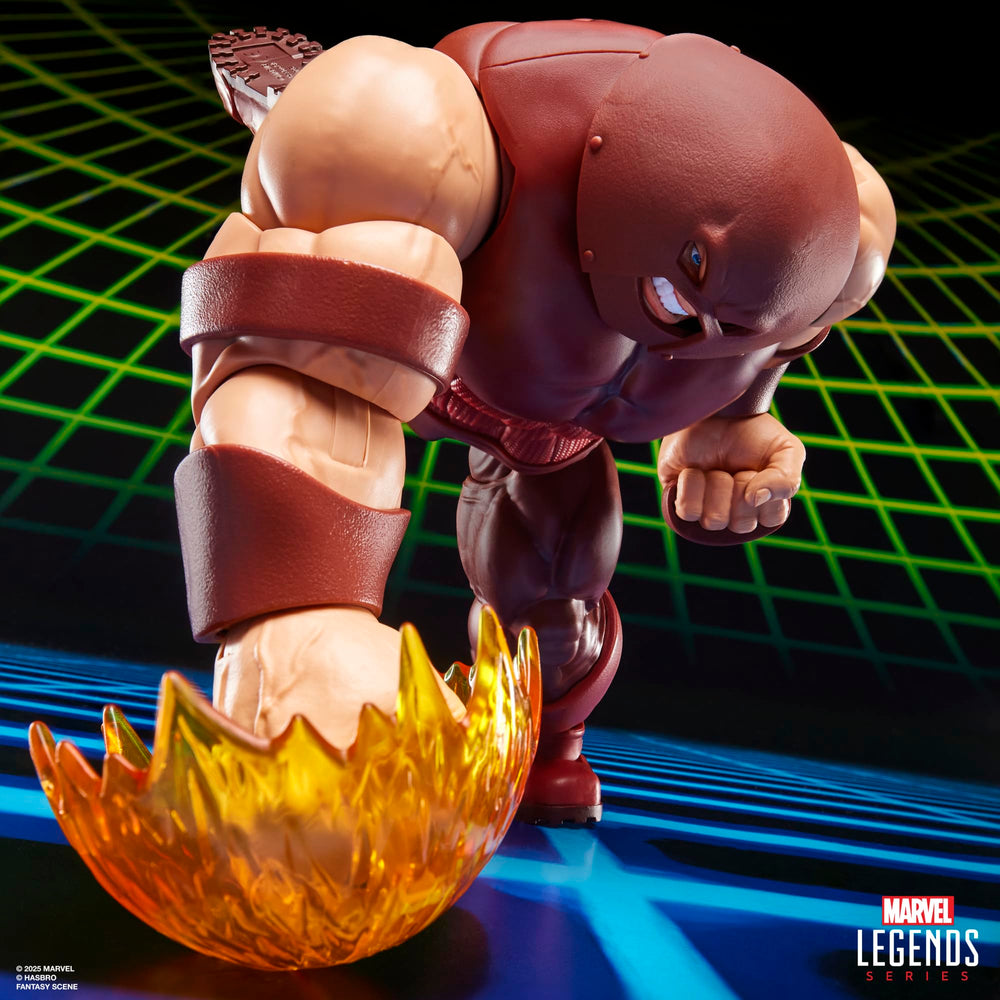 Marvel Juggernaut Gamerverse dynamic pose showing extensive articulation