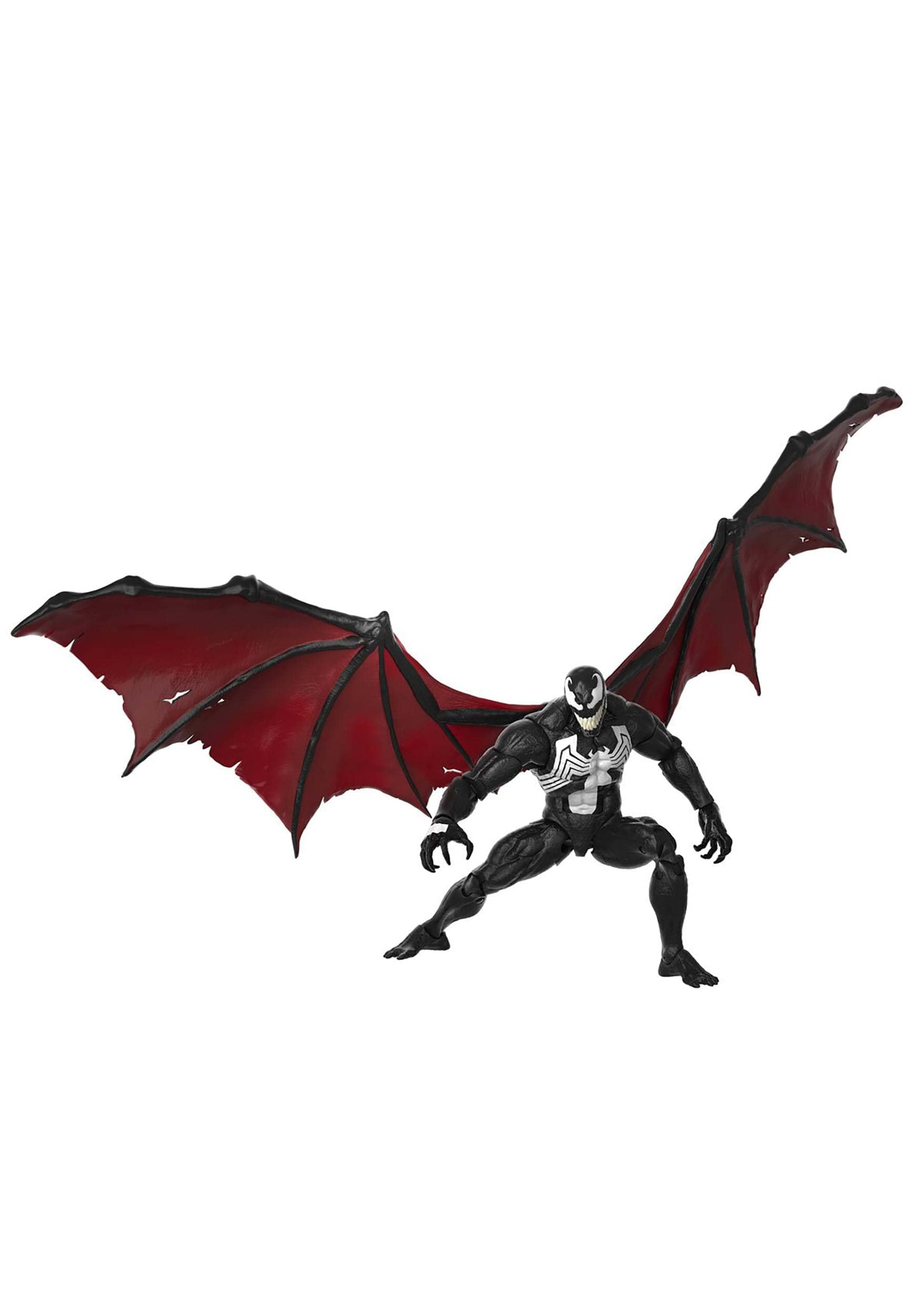 Venom wings detail in King in Black 2-pack for display.