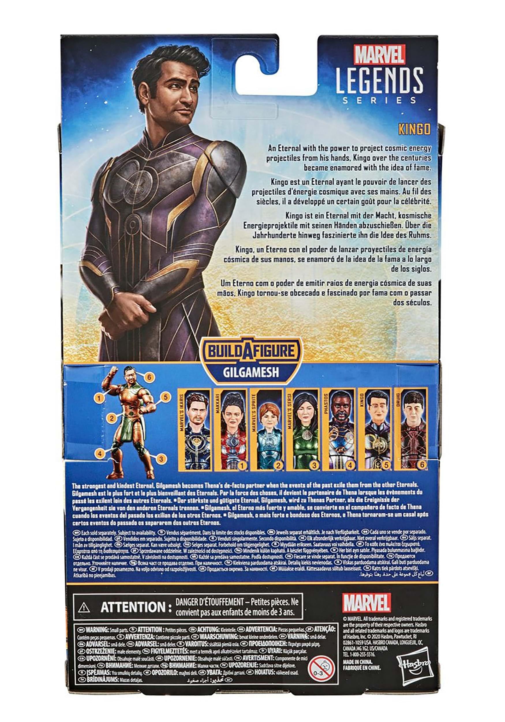 Marvel Kingo figure articulation highlights dynamic posing options