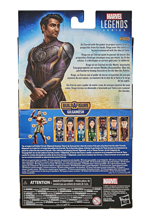 Marvel Kingo figure articulation highlights dynamic posing options