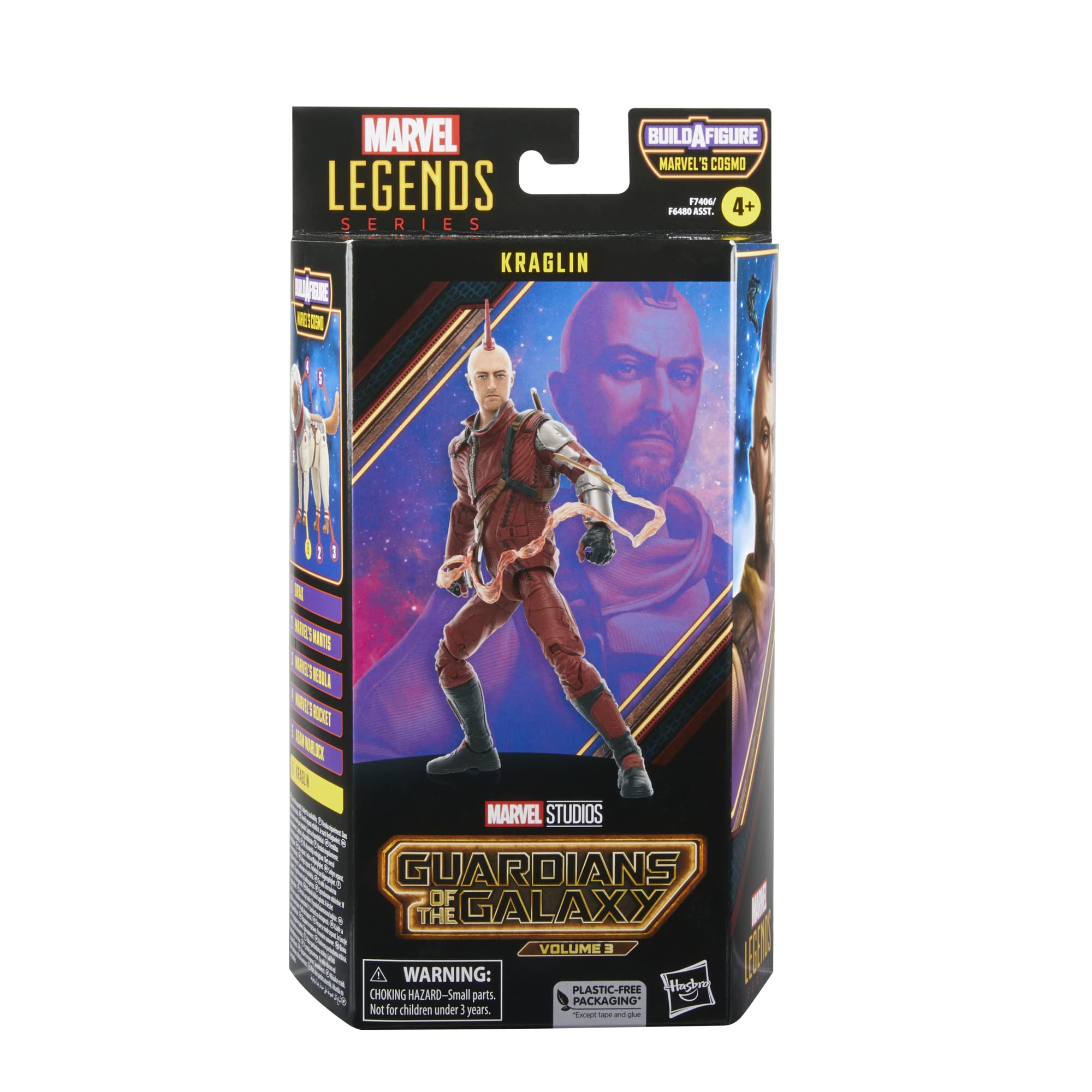 Marvel Kraglin figure poseability enables dynamic display poses for action scenes