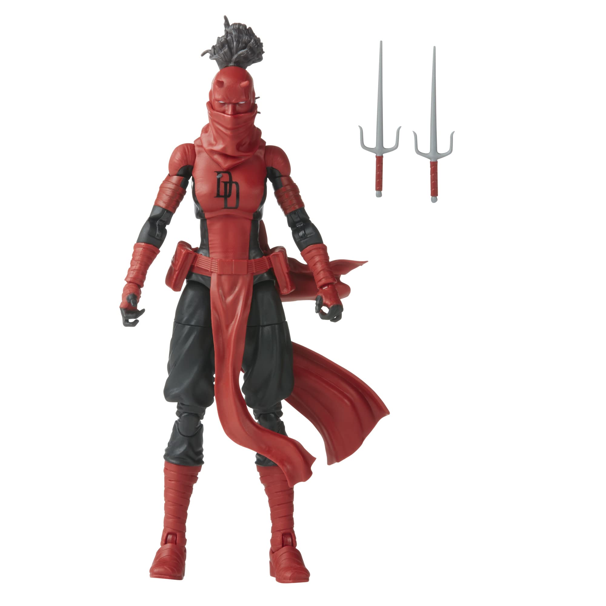 Marvel Elektra Natchios 6-inch figure for dynamic display and posing.