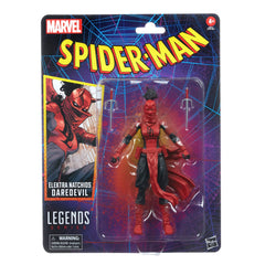 Marvel Elektra Natchios figure with Sai accessories for action poses.