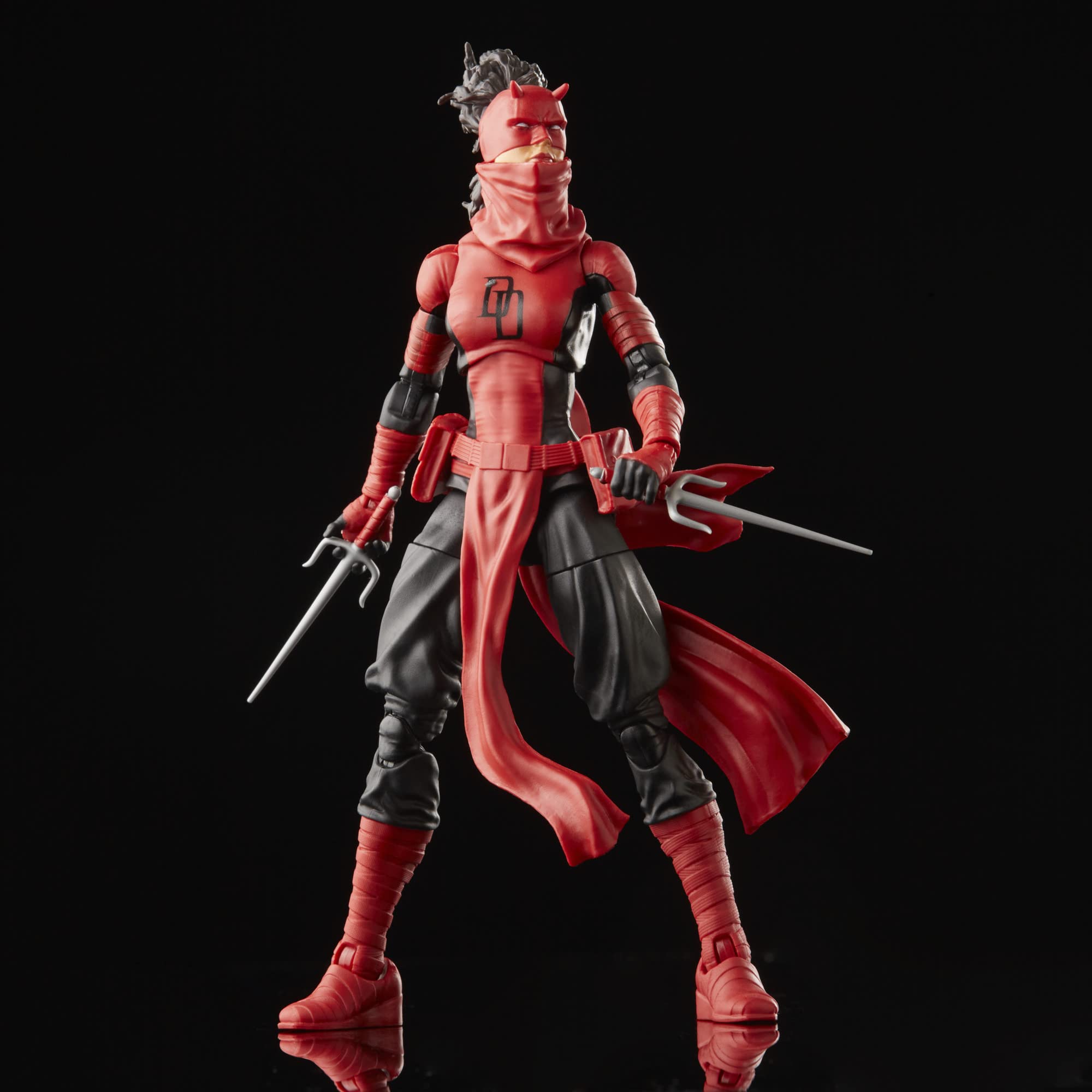 Marvel Elektra Natchios Woman Without Fear look reference for fans.