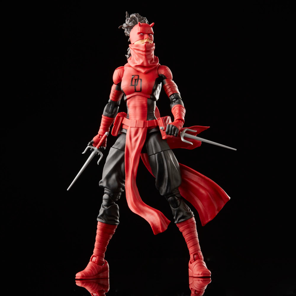 Marvel Elektra Natchios Woman Without Fear look reference for fans.