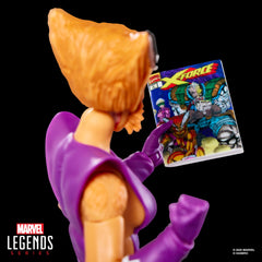 Premium deco details on Marvel Legends Feral figure
