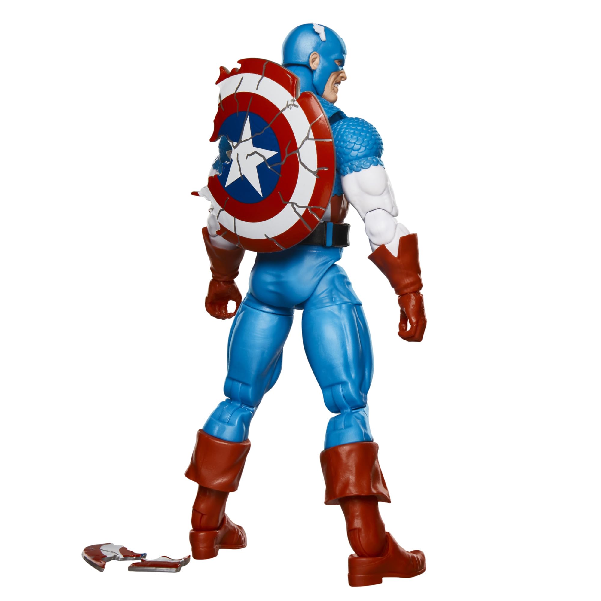 Marvel Legend Series collection display featuring iconic hero for shelf-worthy showcase.