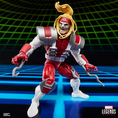 Marvel Legends logo and retro art on premium window box