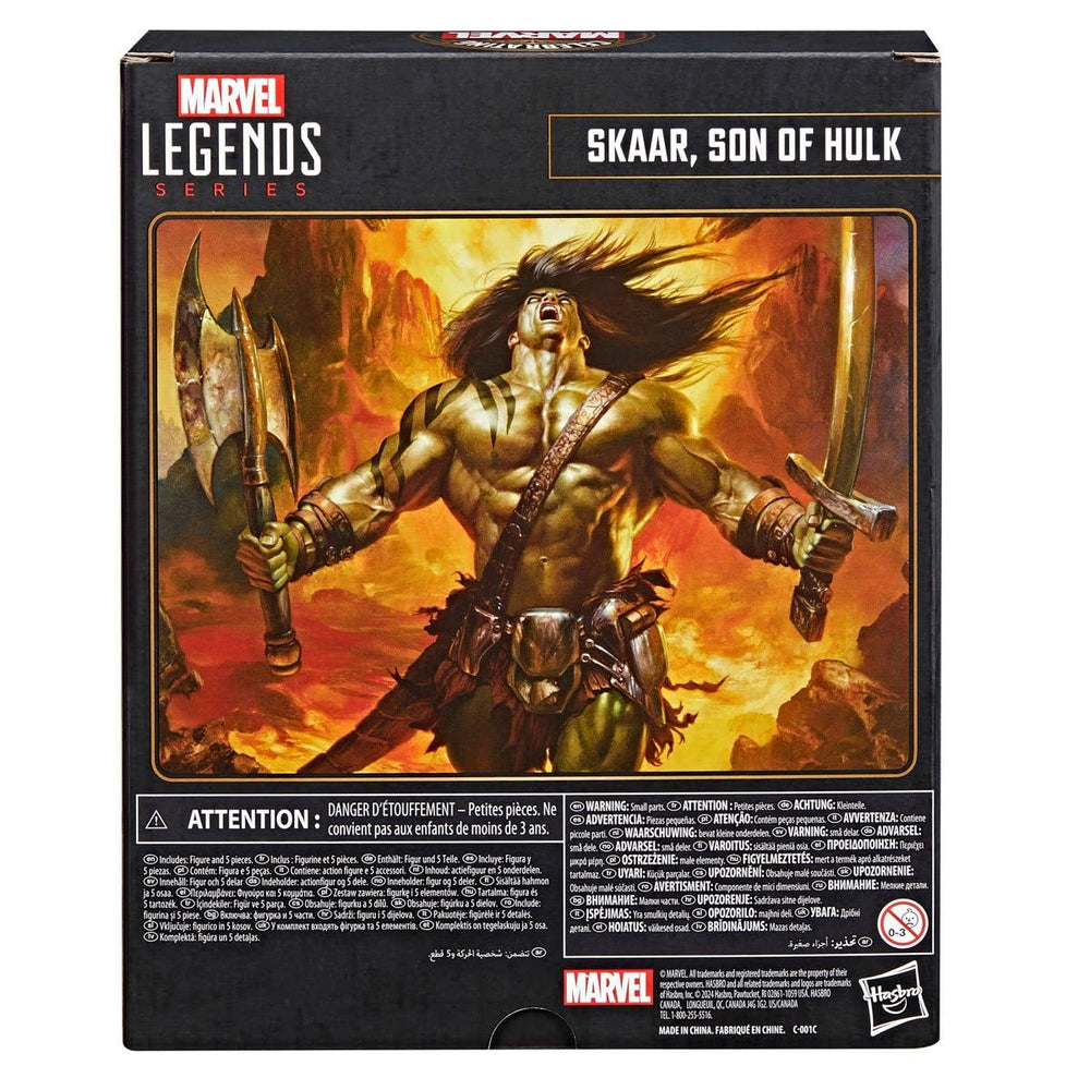 Marvel Legends Skaar articulation and poseability for flexible posing.