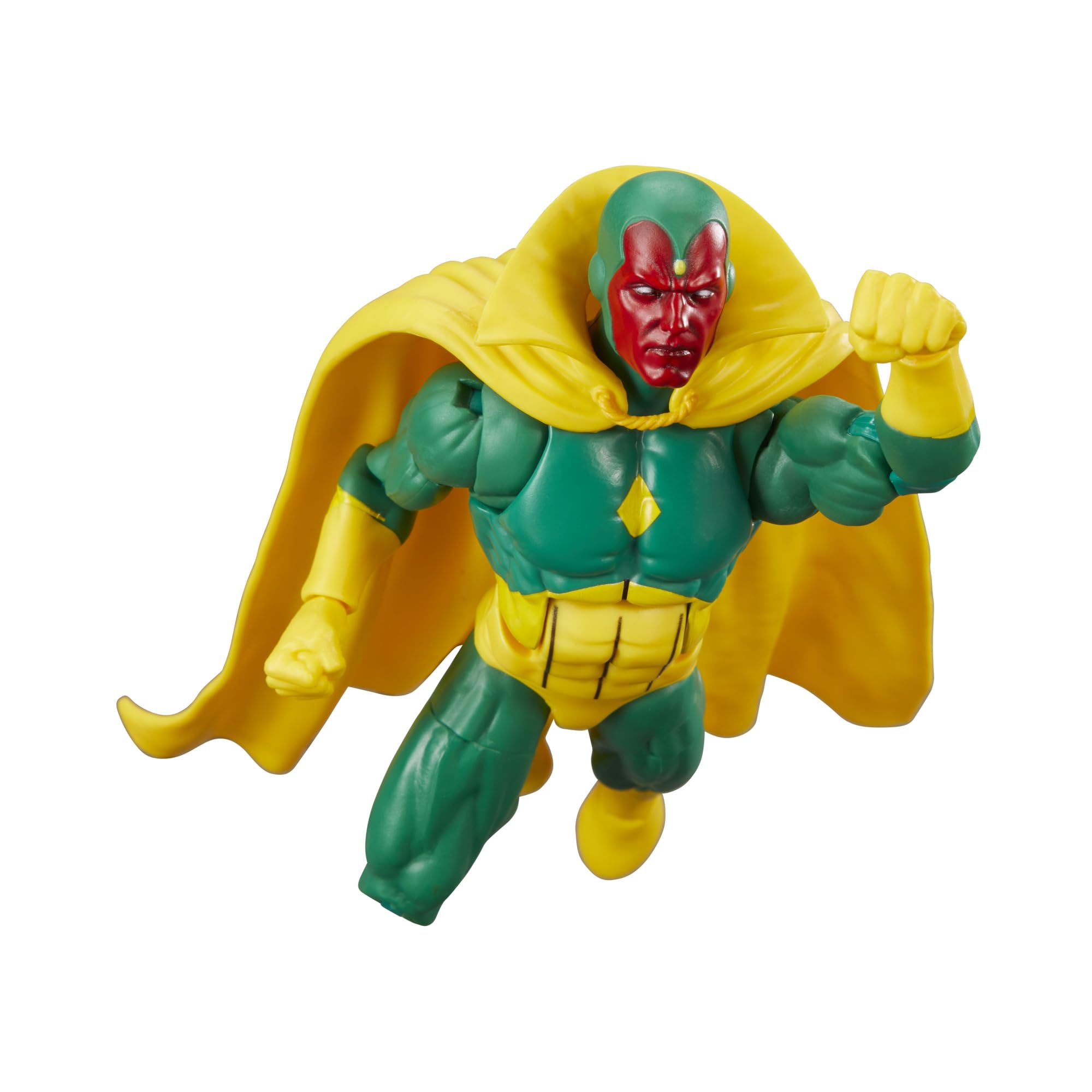 Marvel Legends Vision detail and premium deco elevate your collection.