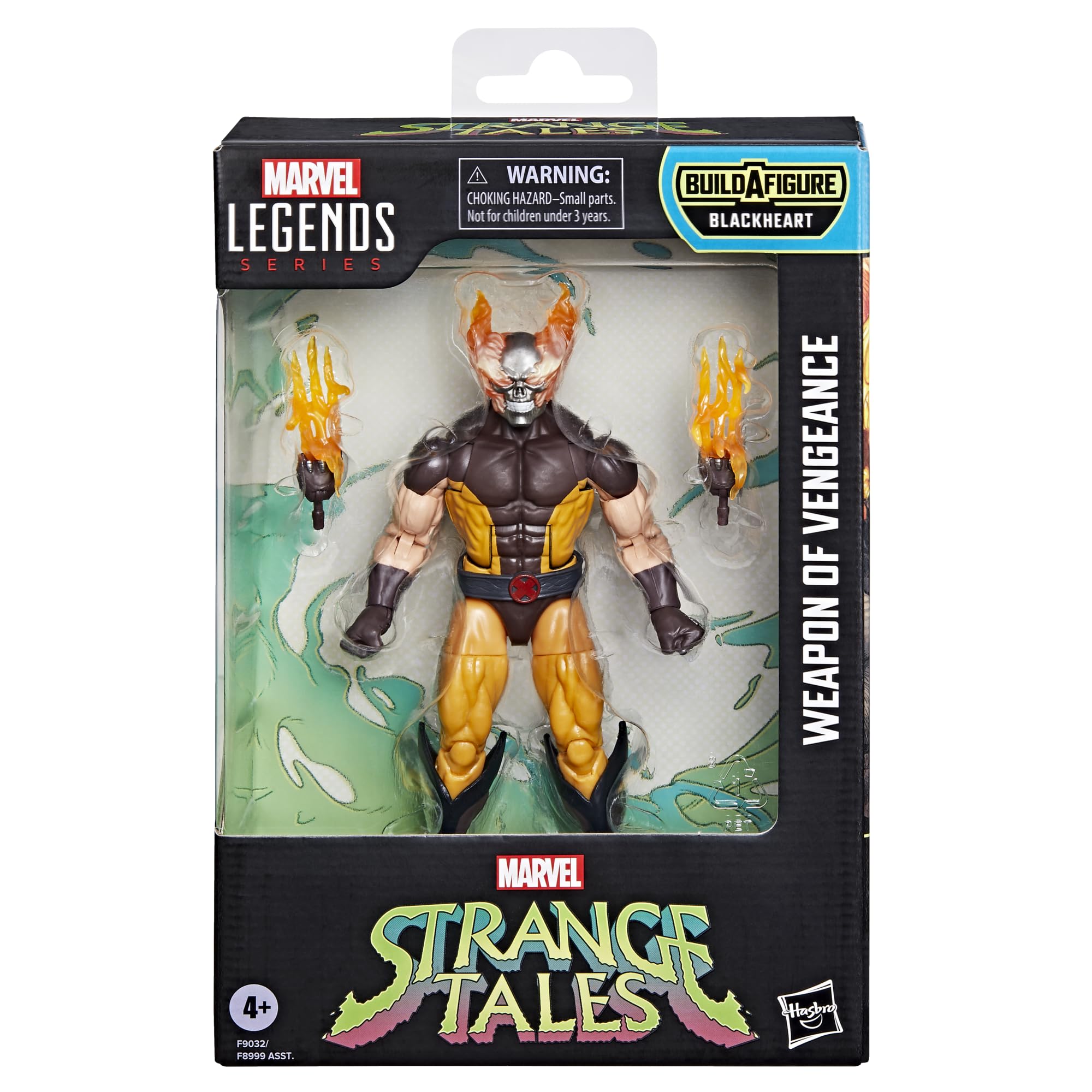 Marvel Legends Weapon of Vengeance Wolverine display-ready for shelves