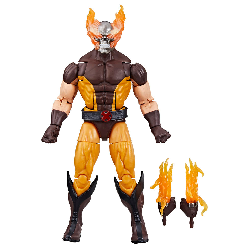 Marvel Legends Weapon of Vengeance Wolverine front view highlights premium sculpt for display