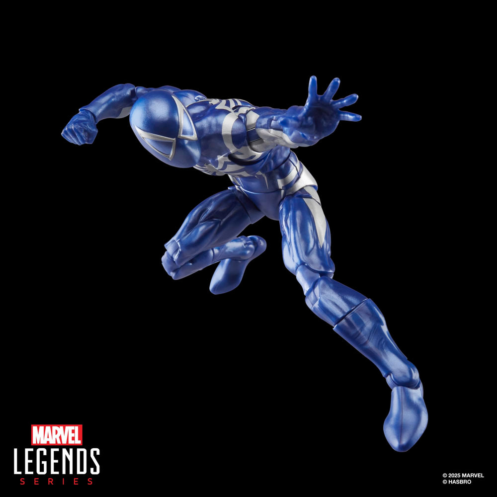 Marvel Legends web-slinging accessory for dynamic action poses.