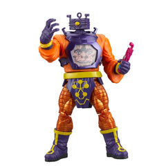 6-inch Marvel Legends figures on a collector’s display shelf