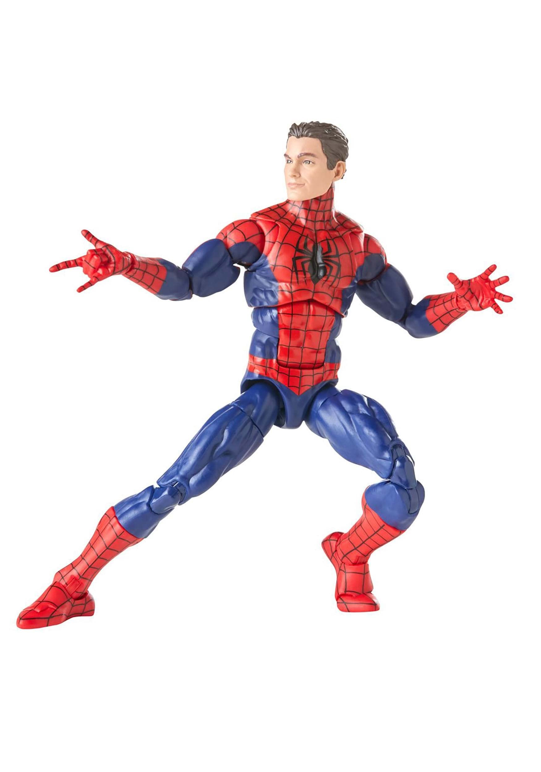 Spider-Man articulation highlights for flexible posing with other Marvel Legends figures