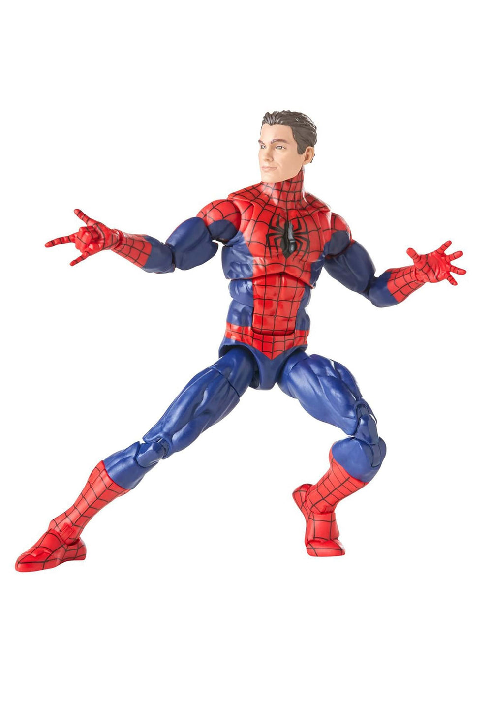 Spider-Man articulation highlights for flexible posing with other Marvel Legends figures