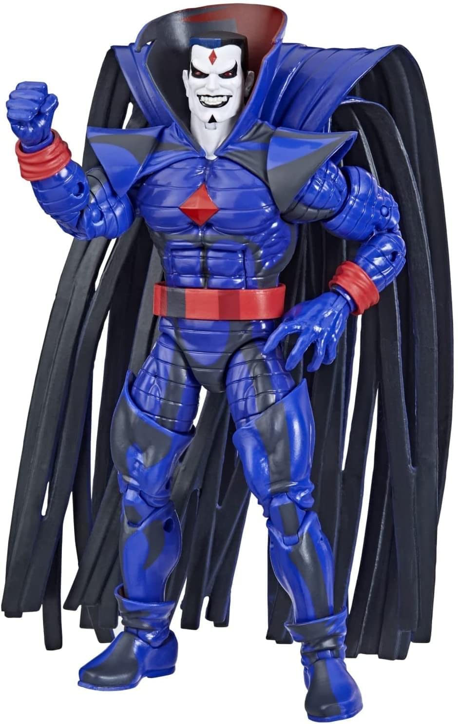 Marvel Legends 6-inch Mr. Sinister figure in hand for dynamic posing.