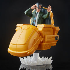 6-inch scale hero display from Marvel Legends with hover chair accompaniment