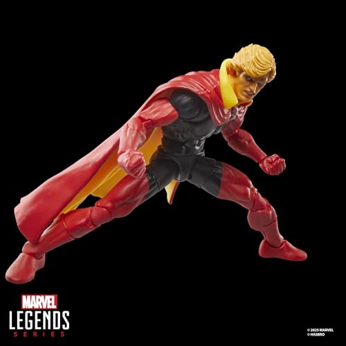 Marvel Legends Adam Warlock articulated poseability enables dynamic poses.
