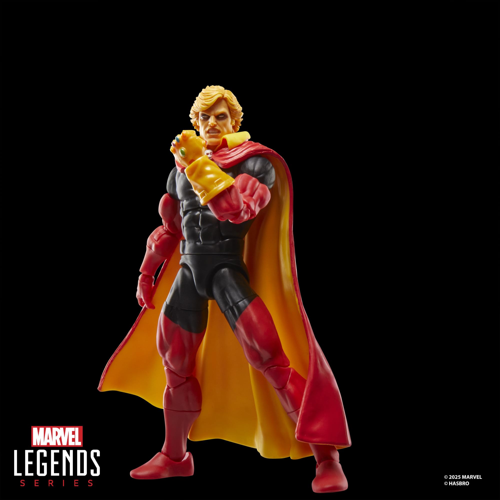 Marvel Legends Adam Warlock six-inch scale figure for shelf presence.