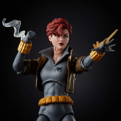 Marvel Legends Black Widow on shelf ready pose for collectors