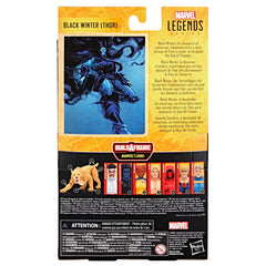 Marvel Legends Black Winter Thor collectible enhances any Marvel shelf display.