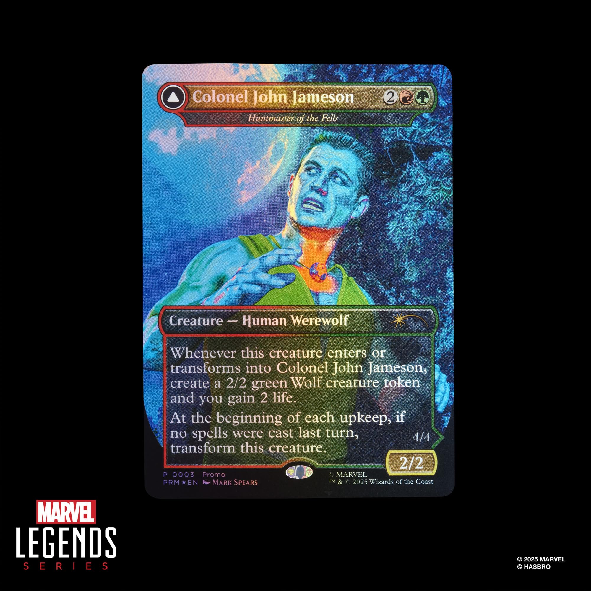 Marvel Legends bow-arrow accessory enhances action-packed display.