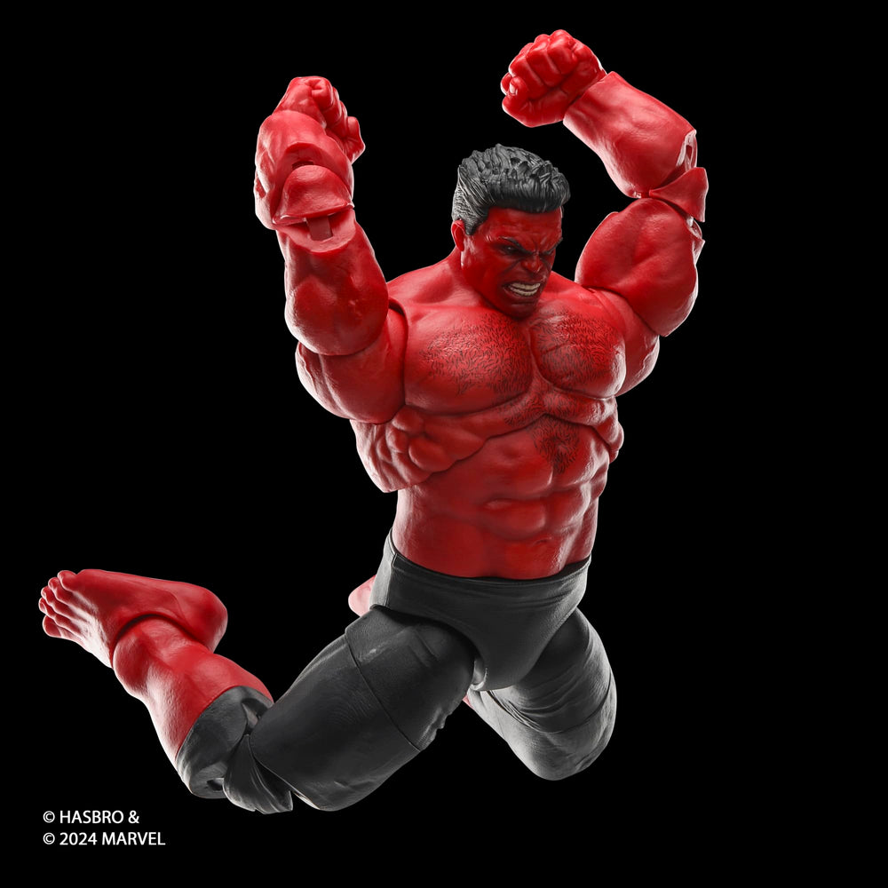 Marvel Legends Captain America Brave New World themed compatibility with Red Hulk