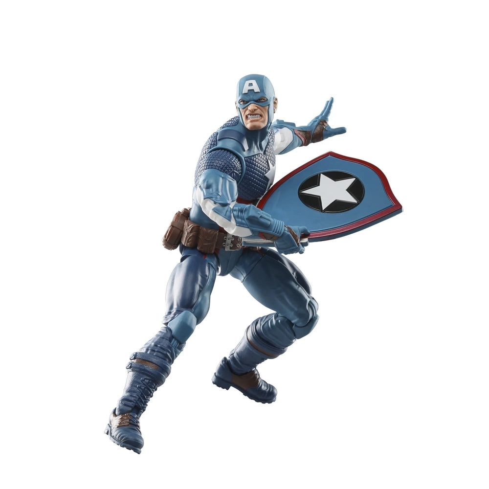 Marvel Legends Captain America Secret Empire blue costume details for authentic look