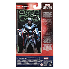 Marvel Legends Captain America Secret Empire shield showcases iconic star emblem for display