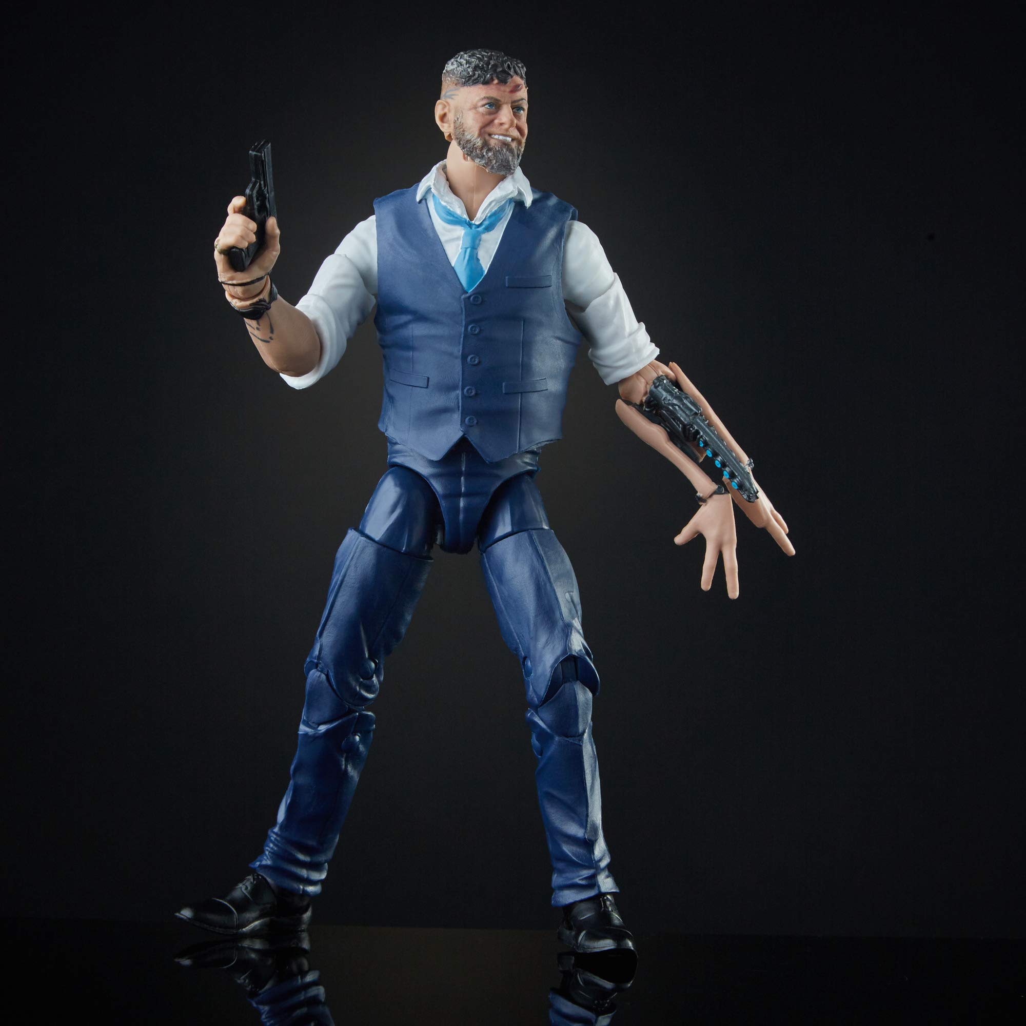 Marvel Legends series figure pairs well with Black Panther and Avengers lines.