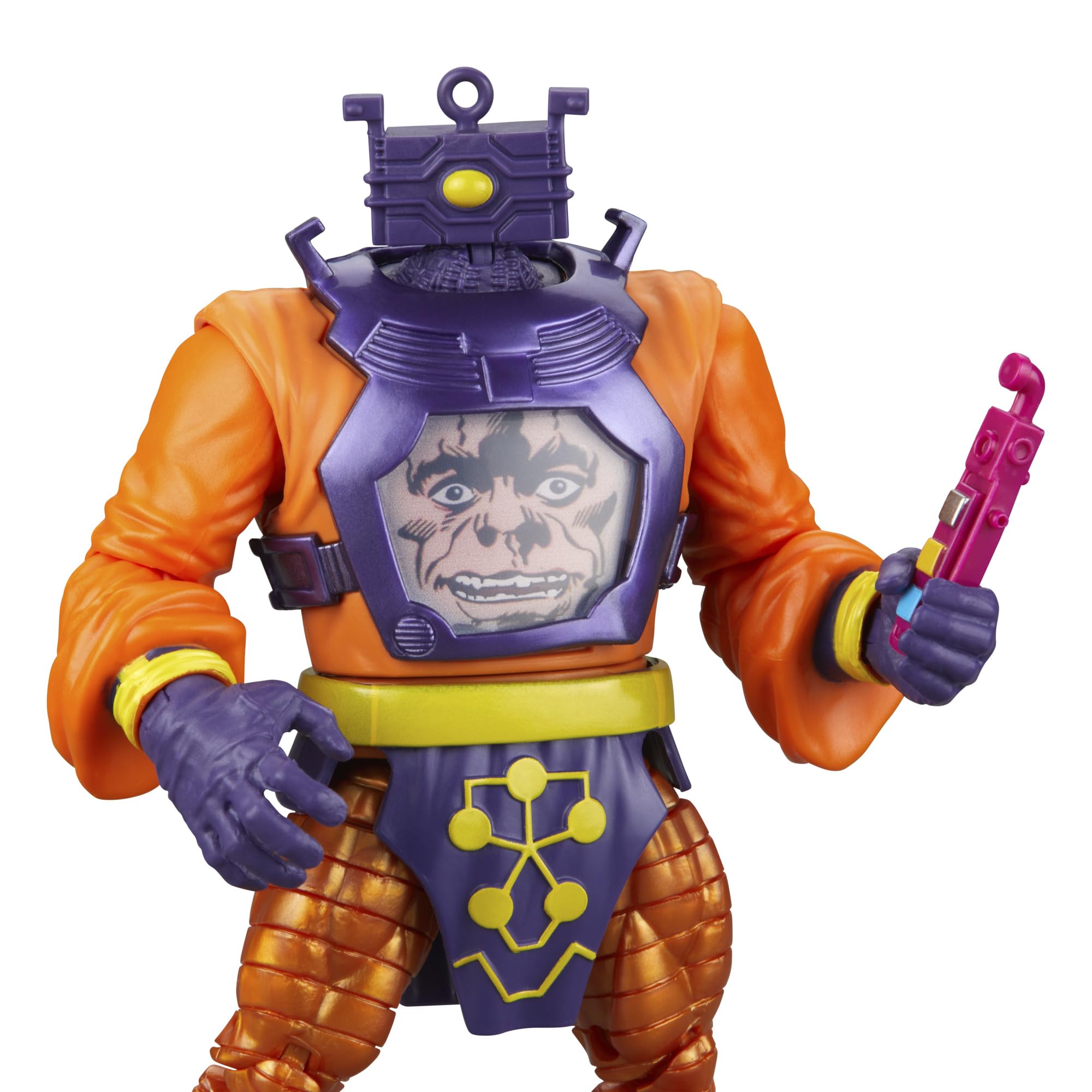 Comic deco styling of Marvel Legends Baron Zemo and Arnim Zola figures
