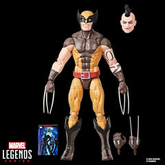 Marvel Legends Daken four accessories enable customization and display options.