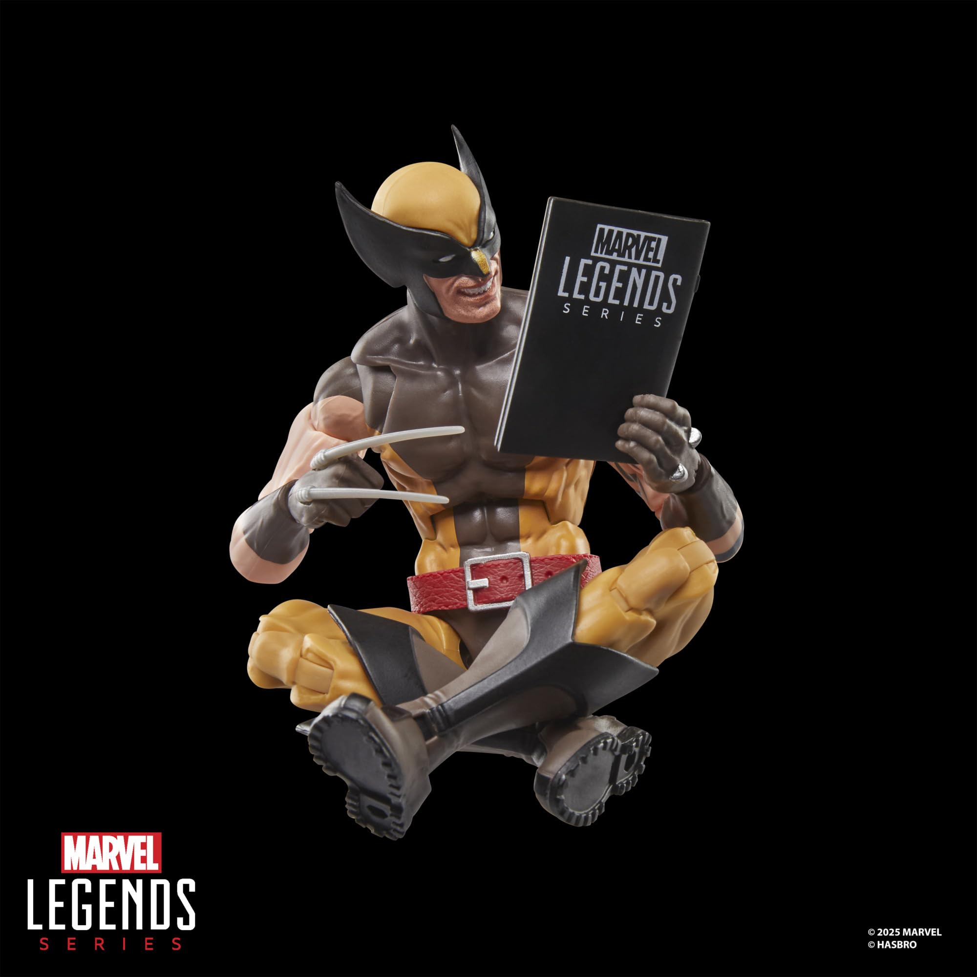 Marvel Legends Daken figure alternate hands included for versatile posing.