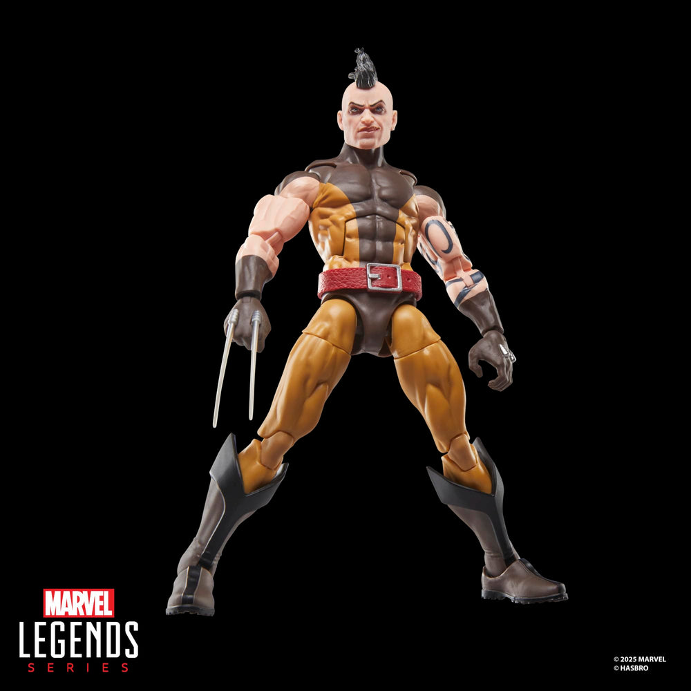 Marvel Legends Daken display-ready with fully poseable head and limbs.