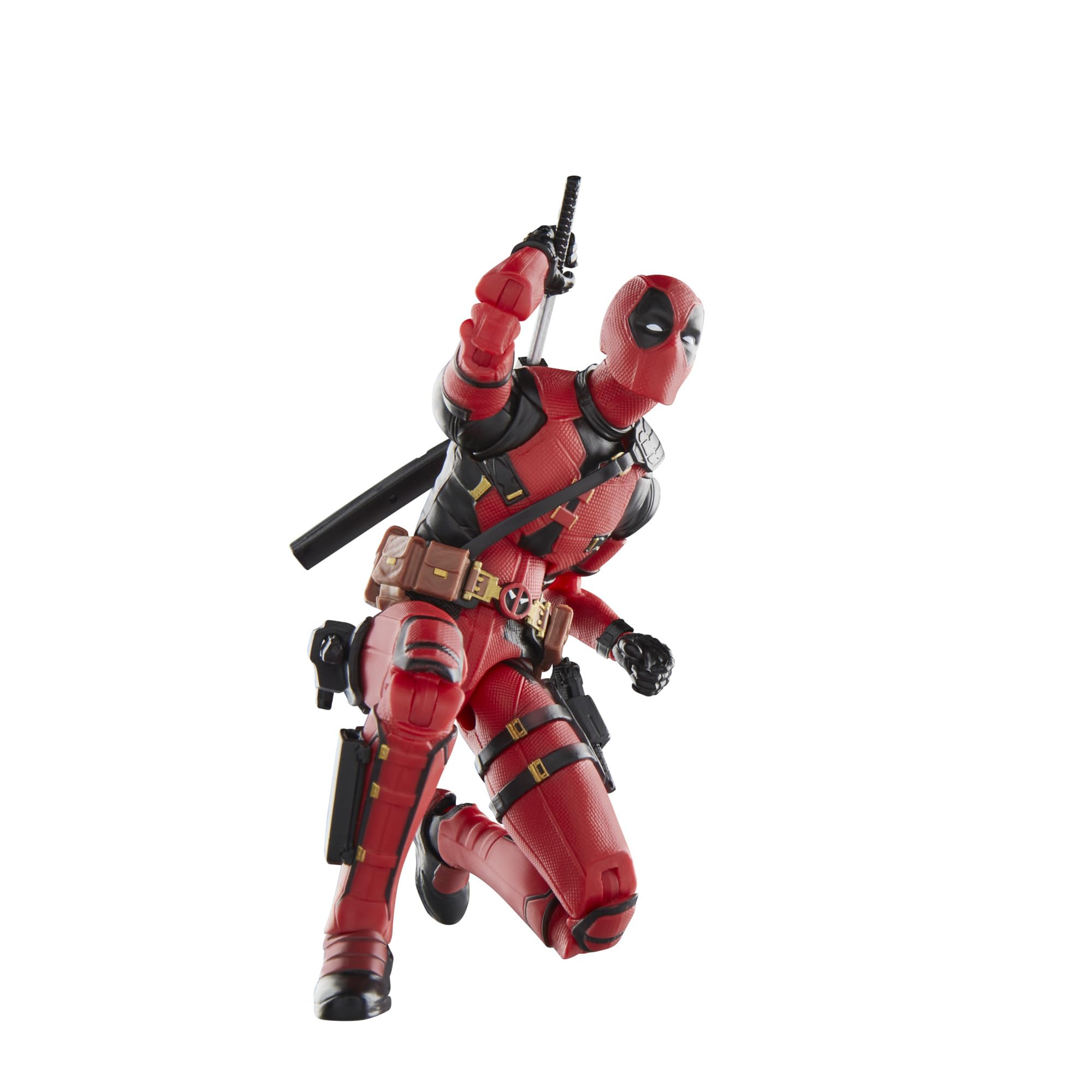 Marvel Legends Deadpool Wolverine accessories collection includes katanas and extra hands.