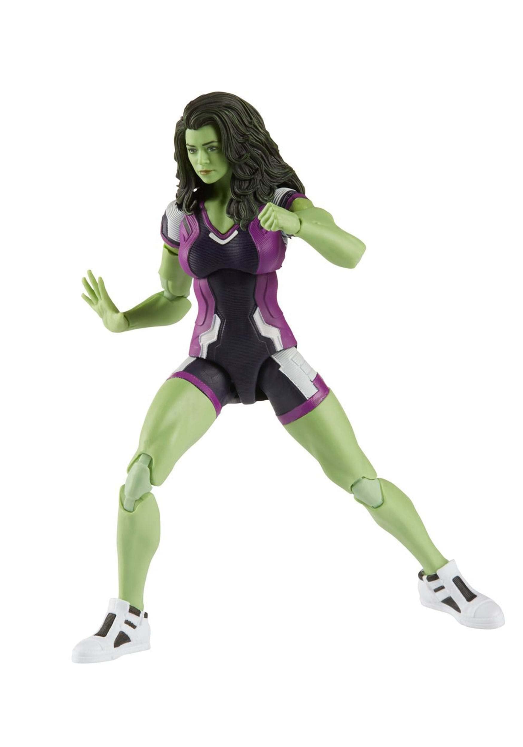 She-Hulk deco captures MCU-inspired styling for collectors.
