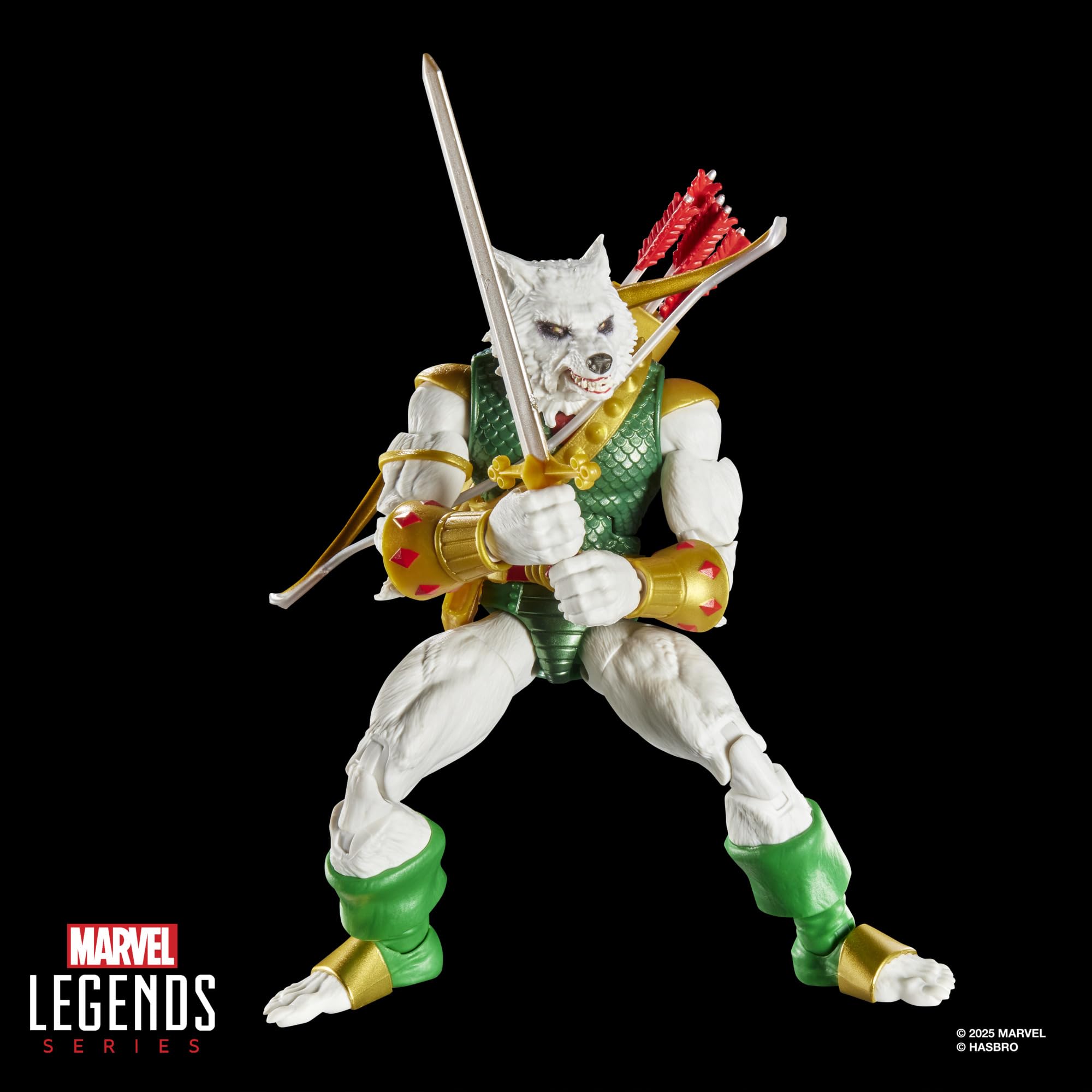 Marvel Legends exclusive foil MTG card for collectible gameplay.